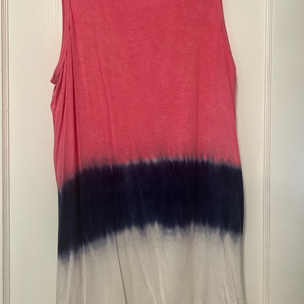 Livi Active Pink and Blue Ombre Tank Top